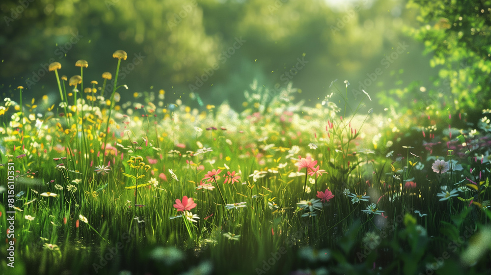 Photo of field of flowers Photo of field of flowers
