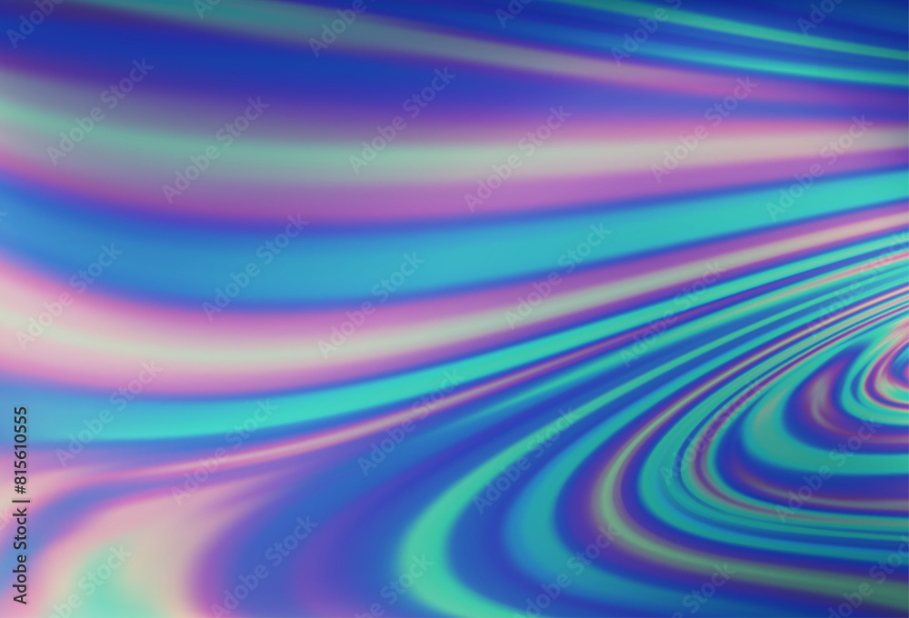Light BLUE vector background with abstract lines.