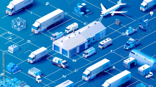 Logistics and Shipping of Goods Using Multiple Transportation Methods