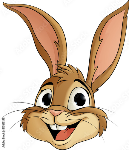 Easter Bunny Rabbit Cartoon...