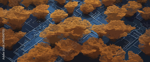 Phantasievoller Hintergrund aus Licht, Farben und Formen. Vektor - Phantasie