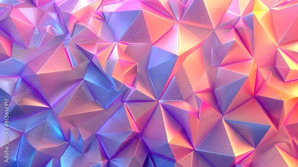 A geometric background with triangles. A design element in abstract form