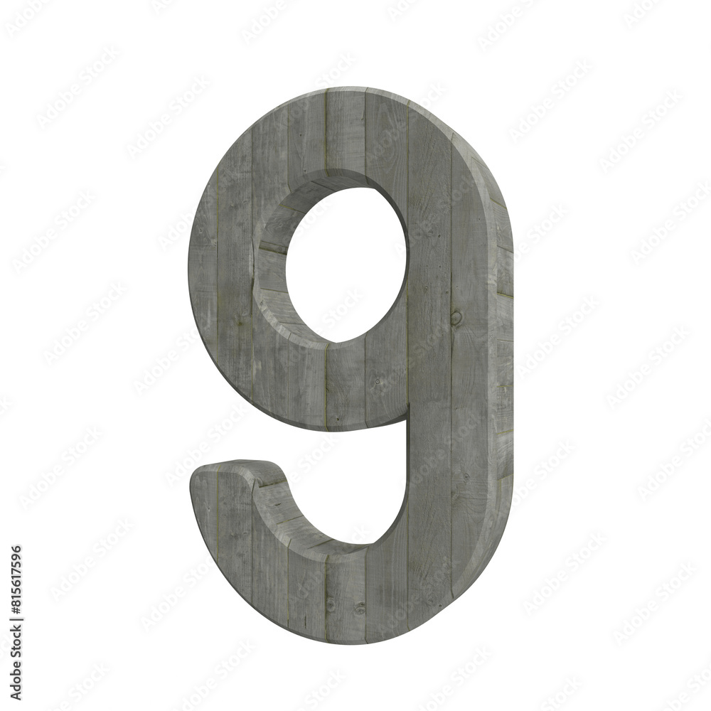 Number 9 wood