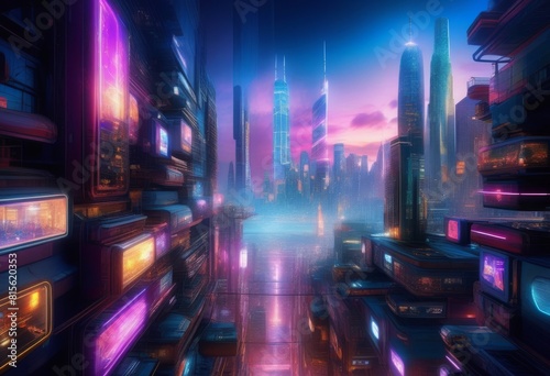 A Glimpse Into the Cyberpunk Metropolis of Tomorrow