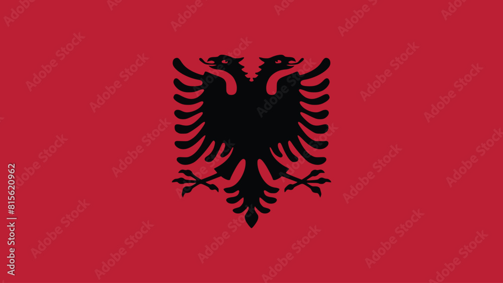 albania flag free vector illustration albania flag free vector illustration