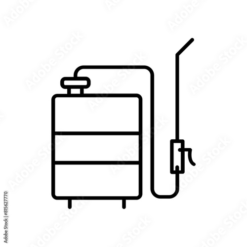 sprinkler icon. outline icon