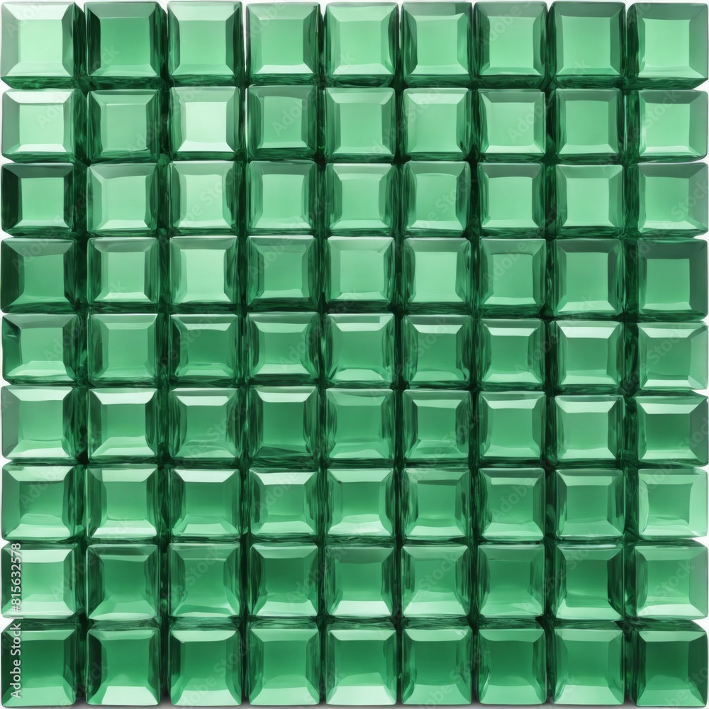 green glass cube background green glass cube background