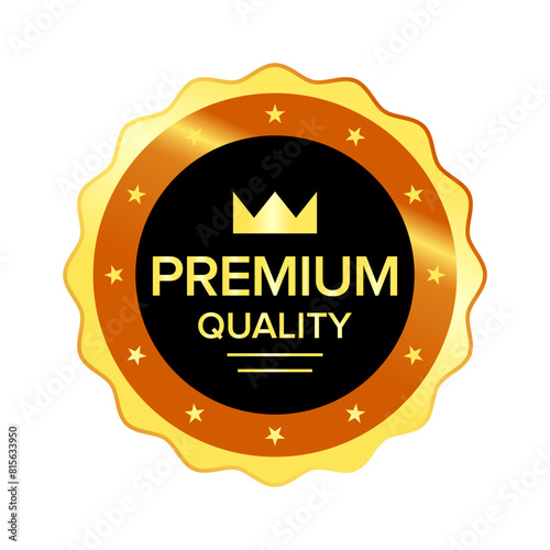 Certified quality business label stamp design