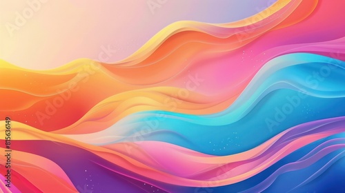 Bright gradient background with fresh colors suitable for your device's wallpaper needs