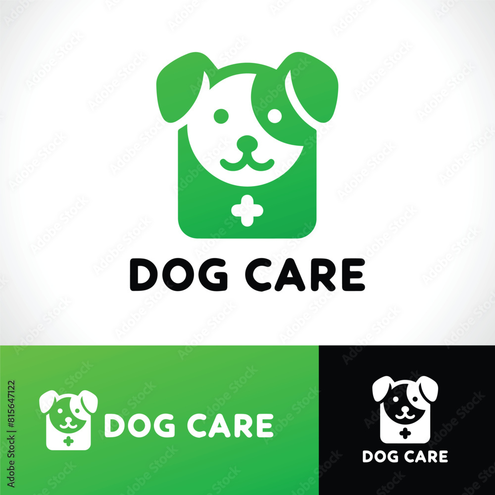 Fototapeta premium Dog Care logo design