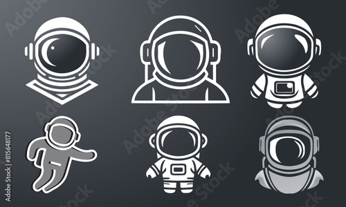 Astronaut Logo Design