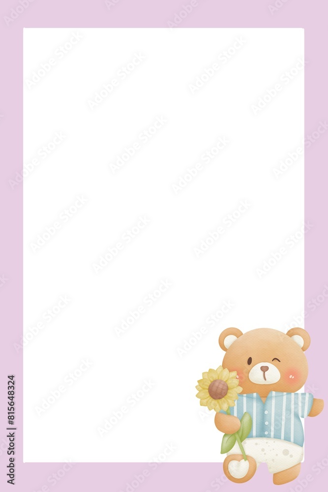 Teddy bear background so cute 