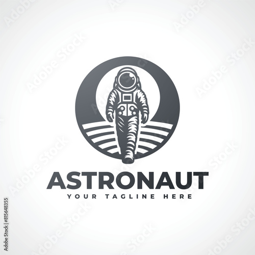 Astronaut Logo Design