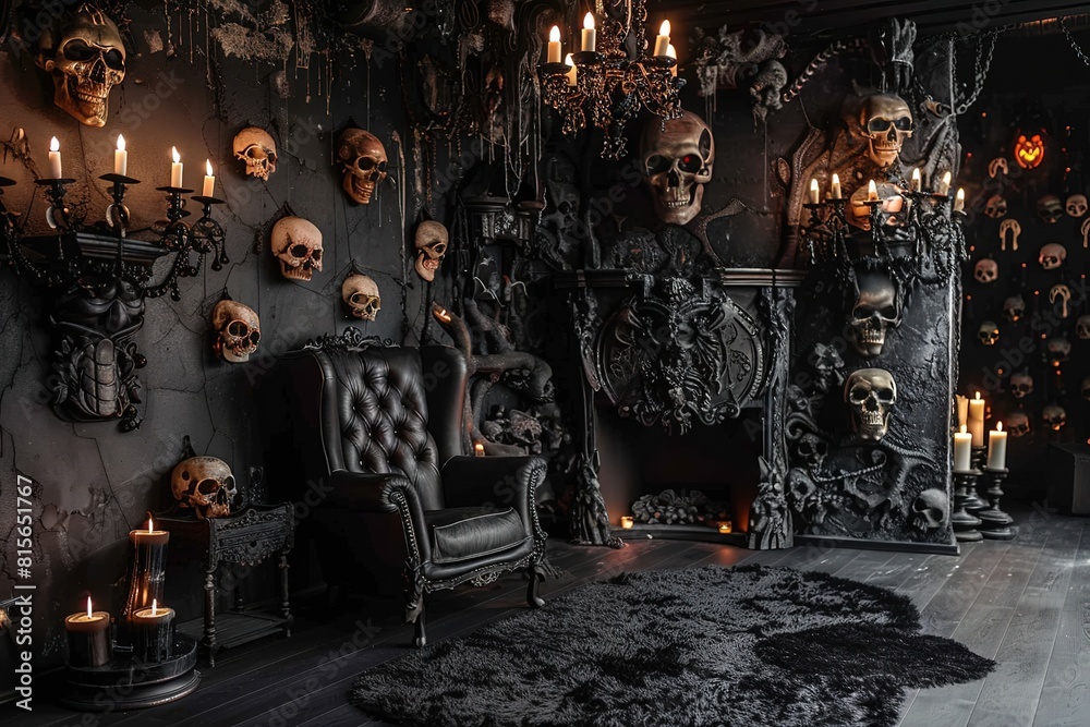 This is a 3D illustration of a factory setup for halloween horror, Horror House. This is a 3D illustration of a factory setup for halloween horror, Horror House.