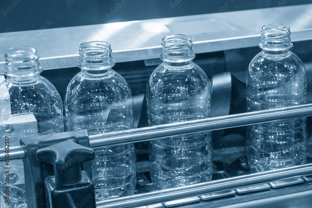 The hi-technology of drinking water manufacturing process. The hi-technology of drinking water manufacturing process.