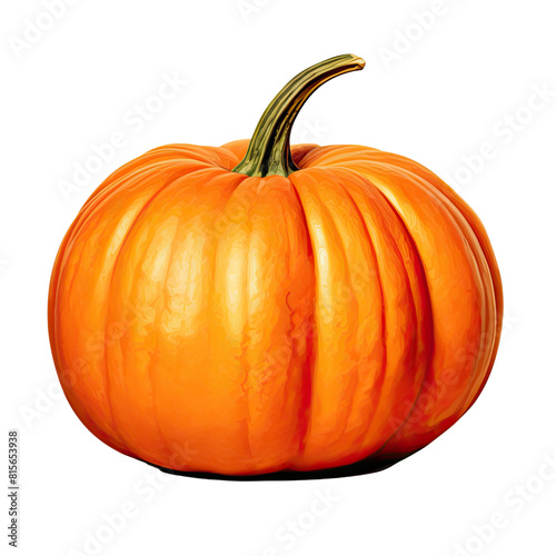 Pumpkin isolated on transparent or white background,