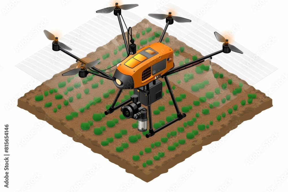 Sustainable management and advanced technology in sprawling cornfields contribute to enhanced agricultural efficiency and precision farming Sustainable management and advanced technology in sprawling cornfields contribute to enhanced agricultural efficiency and precision farming