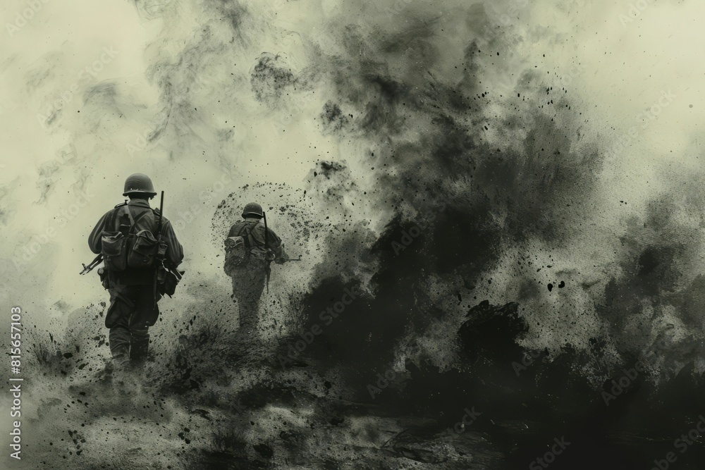 Fototapeta premium Explore the role of technology in preserving the memories of veterans.
