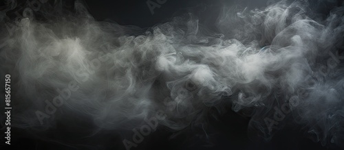 dense smoke background. copy space available