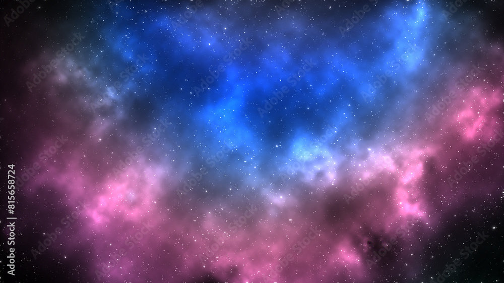 the eye-catching view of a cluster of nebulas, stars and constellations in space, 3d illustration the eye-catching view of a cluster of nebulas, stars and constellations in space, 3d illustration