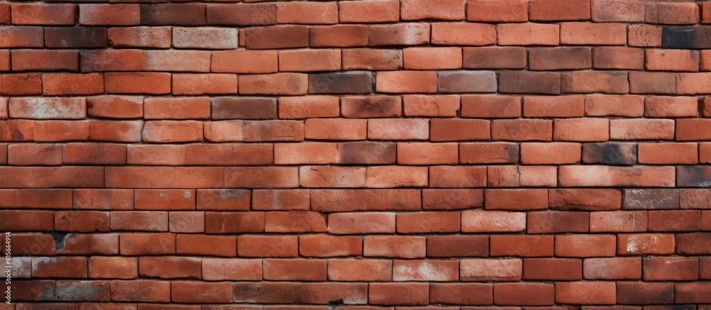 Detail of the red brick block background. copy space available Detail of the red brick block background. copy space available