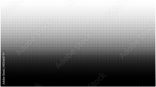Black halftone gradient
