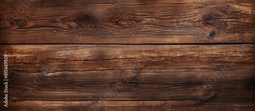 Wallpaper Mural Brown old wood texture Abstract background empty template. copy space available Torontodigital.ca
