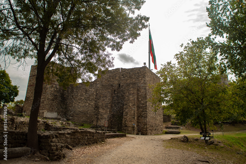 Fototapeta premium Medieval stronghold of Veliko Tarnovo, Tsarevets in Bulgaria