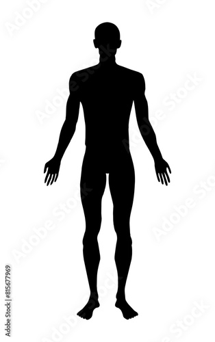 Silhouette of a Human Body