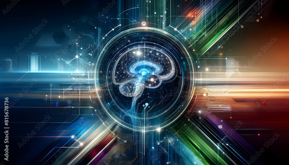 Obraz premium fractal realms