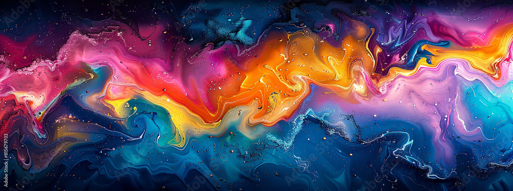 colorful background with swirling liquid paint and vibrant colors. A fluid, psychedelic pattern in bright hues of blue, pink, orange, yellow, purple, red, green, and white. colorful background with swirling liquid paint and vibrant colors. A fluid, psychedelic pattern in bright hues of blue, pink, orange, yellow, purple, red, green, and white.