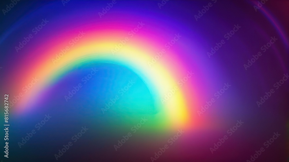 Holographic Rainbow Flare Abstract Background with Blurred Light Refraction Holographic Rainbow Flare Abstract Background with Blurred Light Refraction