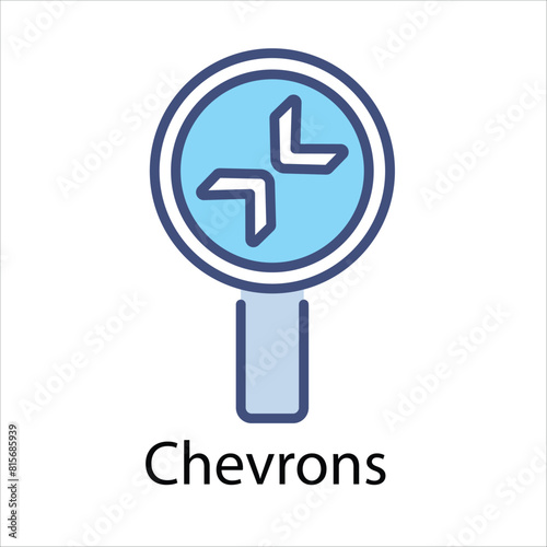 Chevrons Vector icon 