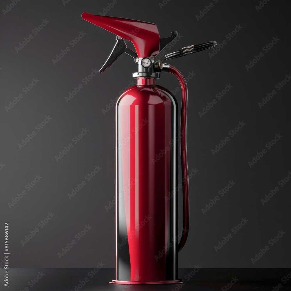 Fototapeta premium A sleek and modern fire extinguisher design