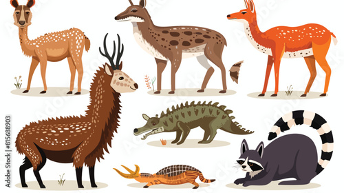 Wild animals Four. North and South American fauna. Am