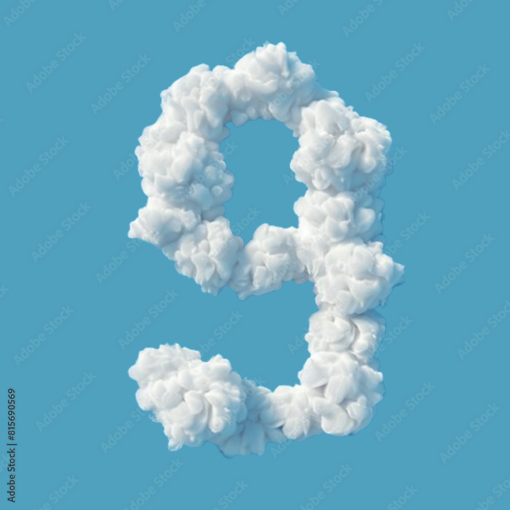 Cloud-Delineated: Number Cloud-Delineated: Number