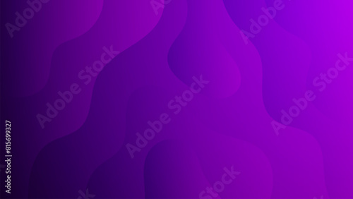 purple abstract background with smooth wavy pattern for design use