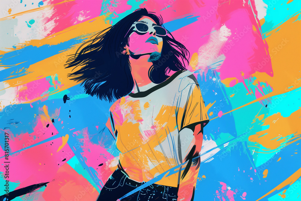 Fototapeta premium vector illustration art creative illustration minimalistic.