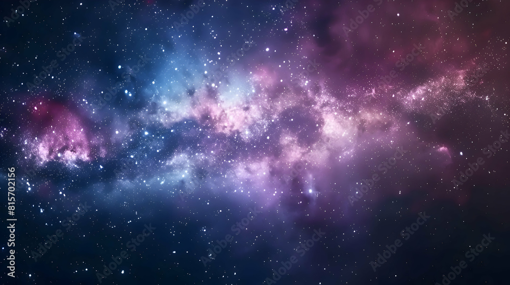 Fototapeta premium abstract Space galaxy milky way nebula background.generative ai