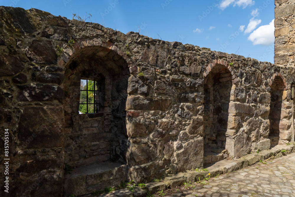 Mauer am Mühltor in Bautzen, Oberlausitz