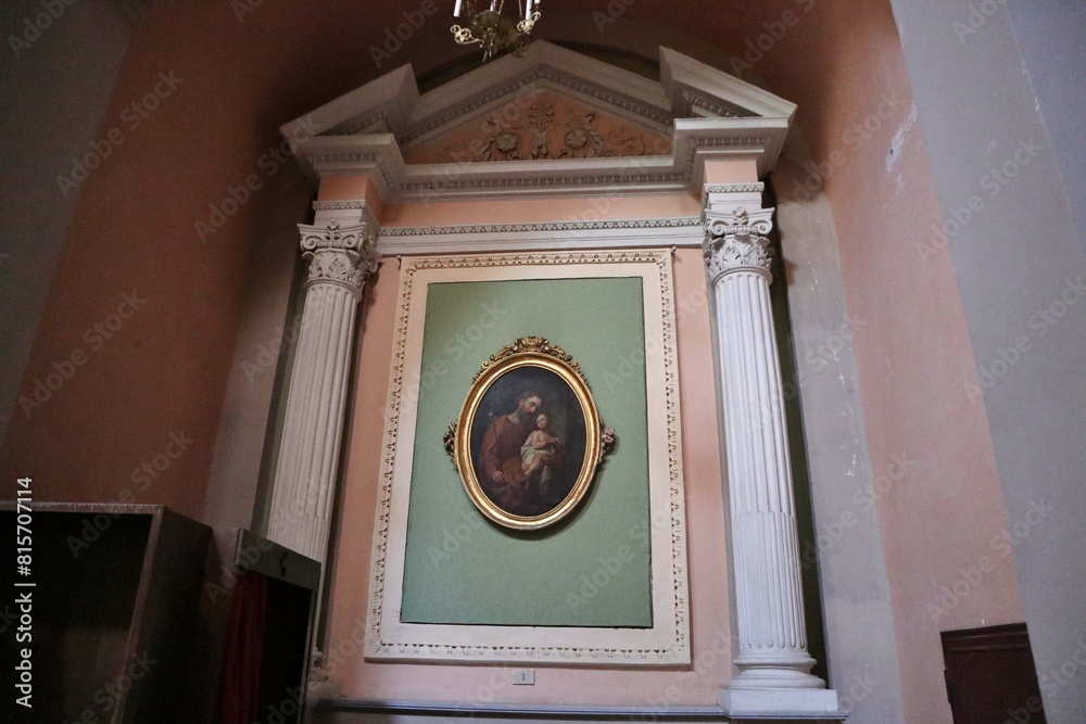 Nemi - Cappella di San Giuseppe nella Chiesa di Santa Maria del Pozzo