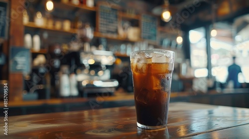 Photographing Iced Coffee at a Coffee Cafe Establishment