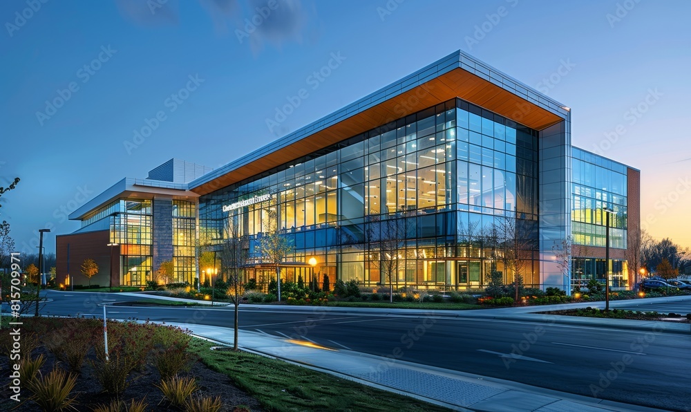 Healthcare Facility Blueprinting, healthcare facility projects with an image featuring hospital administrators and healthcare architects designing medical centers