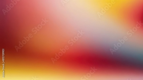 Yellow and Red Aesthetic Wallpaper. Blurred Gradient Backgrounds with pastel colors.