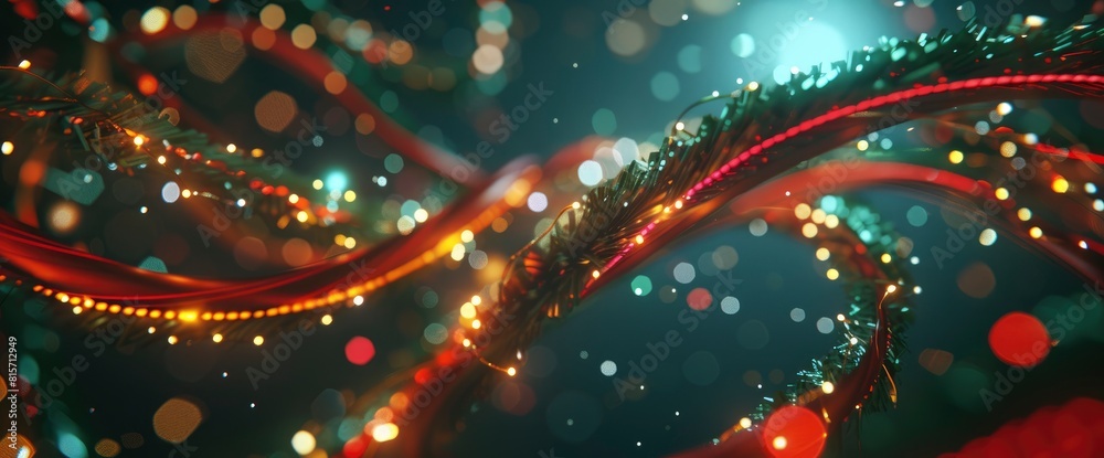 Illustrate A Joyful Abstract Scene With Vibrant Holiday Motifs And Swirling Patterns, Background HD Illustrate A Joyful Abstract Scene With Vibrant Holiday Motifs And Swirling Patterns, Background HD