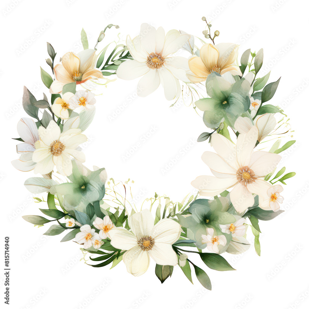 Watercolor hand painted frame with tropical green leaves and branches. Frame for wedding invitations, Luxury botanical gold wedding frame elements on white background. Watercolor hand painted frame with tropical green leaves and branches. Frame for wedding invitations, Luxury botanical gold wedding frame elements on white background.