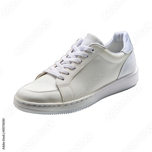 white shoes isolated on white