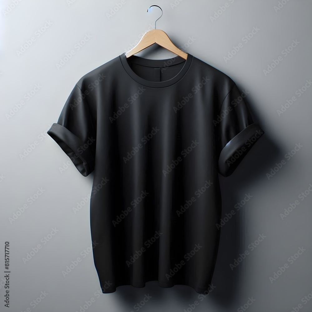 T-Shirt mockup concept with plain clothing. Ai generative T-Shirt mockup concept with plain clothing. Ai generative