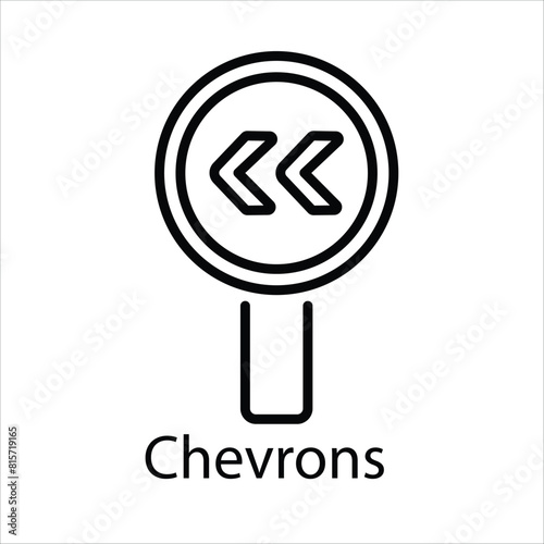 Chevrons Vector icon