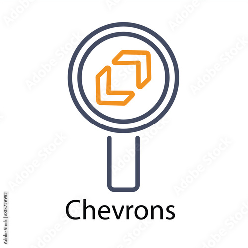 Chevrons Vector icon 